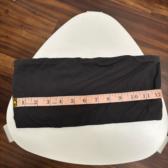 Skims Sz Medium Onyx Black Fits Everybody Bandeau Bra - Picture 6 of 6